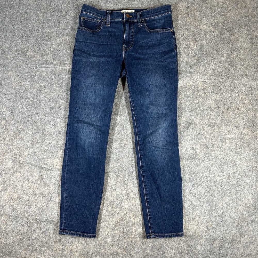 Madewell Jeans Womens 27 Roadtripper Medium Wash Skinny Ankle Denim Stretch